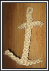 Anchor made from sisal